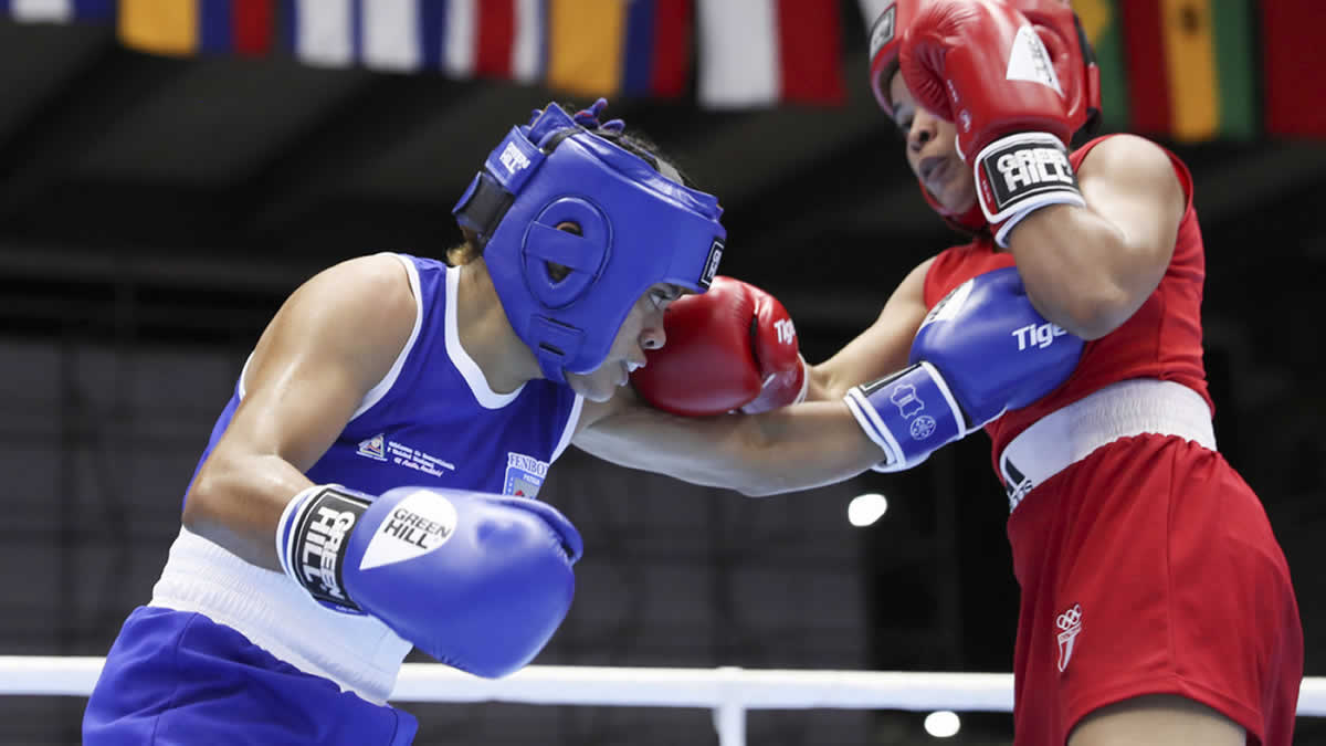 Kathy Esquivel ganó por decisión unánime en el Pre - Panamericano de Boxeo