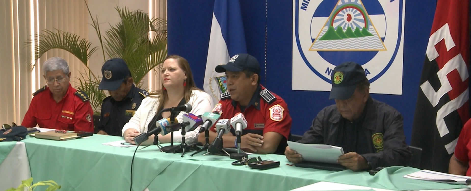 Bomberos Unificados de Nicaragua presentaron el Plan Invierno Seguro 2019