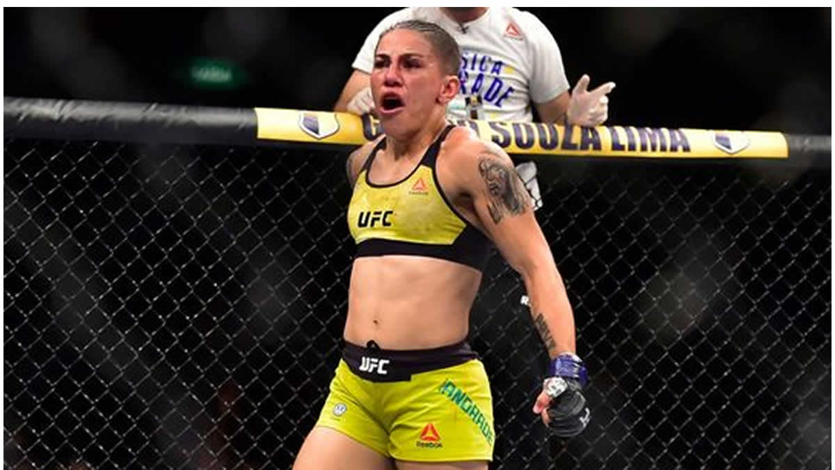 Peso Paja de UFC 237: Rose Namajunas pierde por nocaut ante la brasileña Jessica Andrade