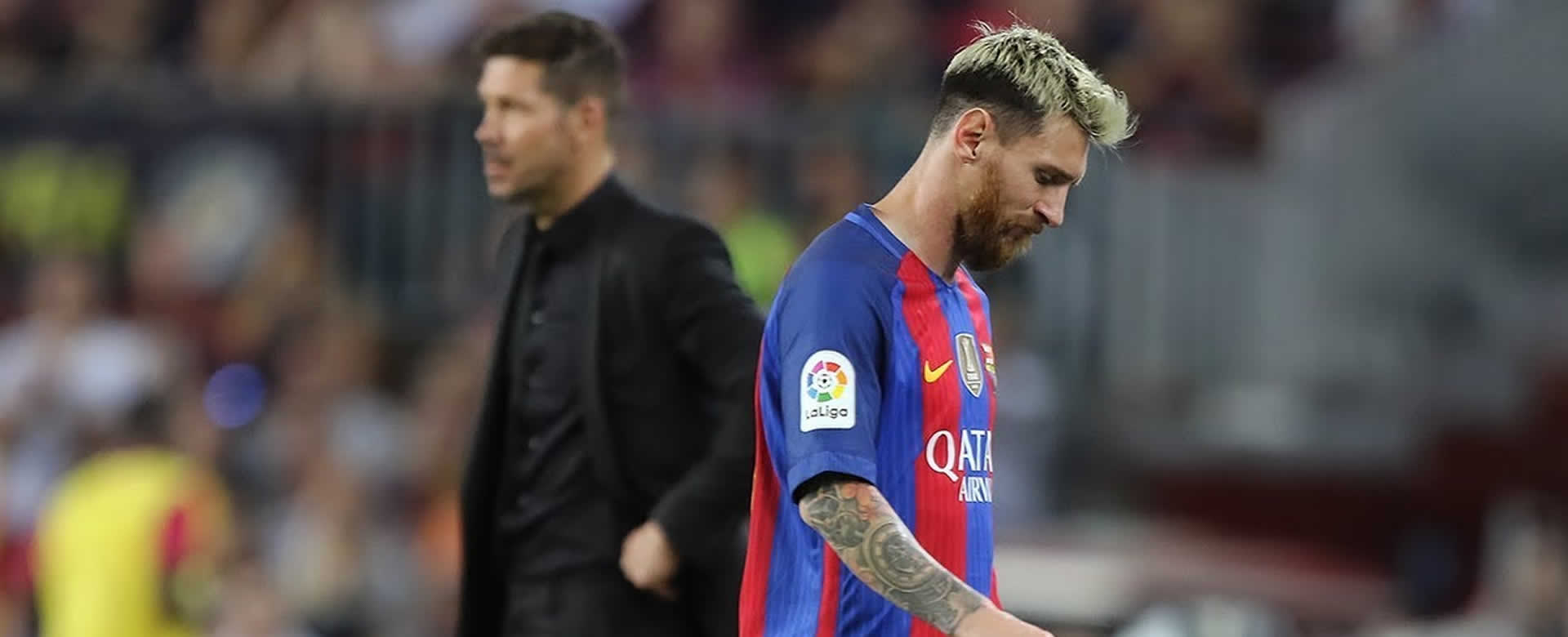 Simeone defiende a Messi: "Uno que no corra se puede compensar, si tres no corren, pierdes el partido"