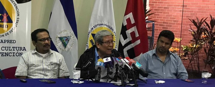 Sistema de baja presión formado en el pacífico de Nicaragua, activa Alertas Amarilla y Verde