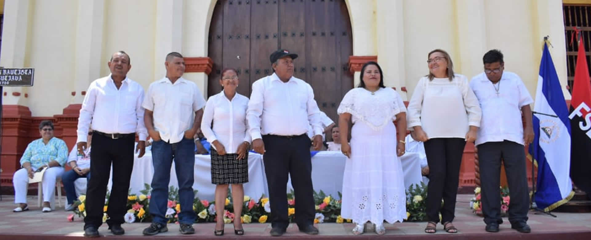 Juramentan a nuevos directos indígenas en Sutiaba, León