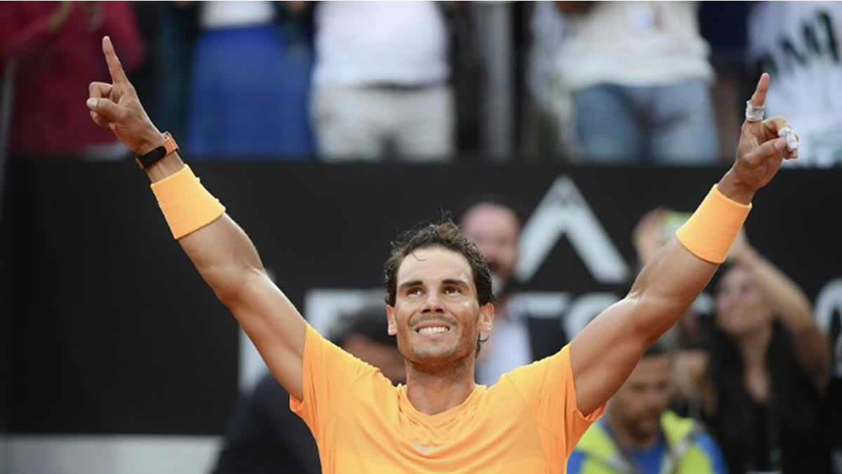 Nadal derrota a Djokovic y conquista por novena vez el Masters de Roma