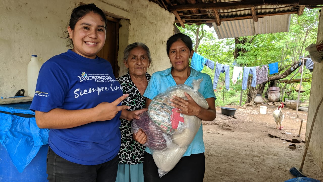 Gobierno garantiza a madres de héroes y mártires de Somoto su paquete alimentario