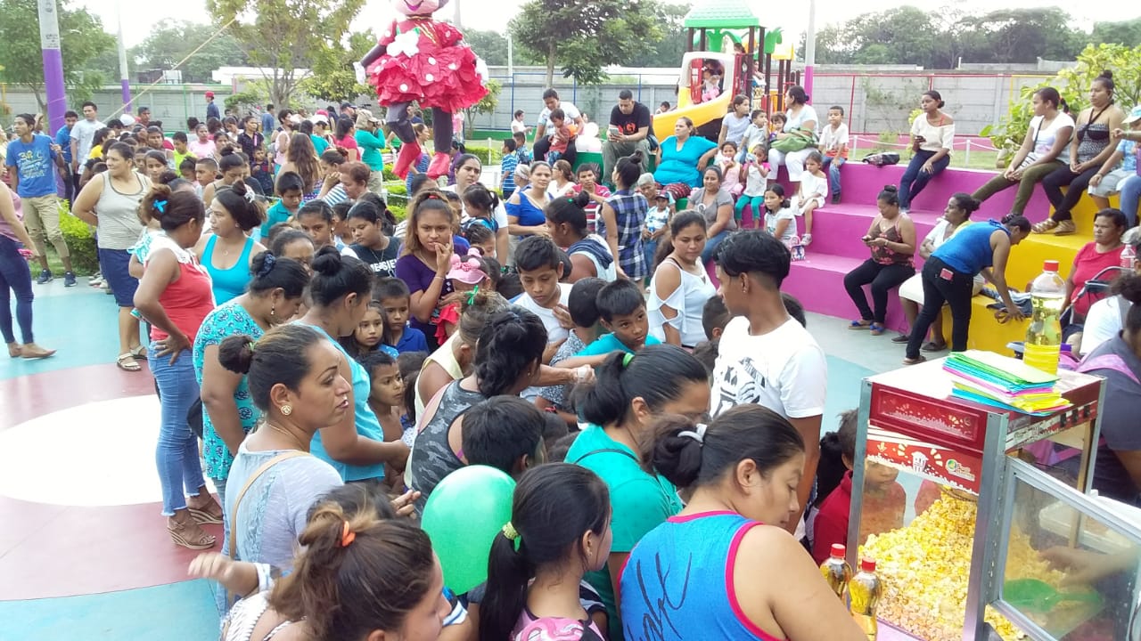 Parque Héroes y Mártires de Esquipulas celebra a la niñez en su semana