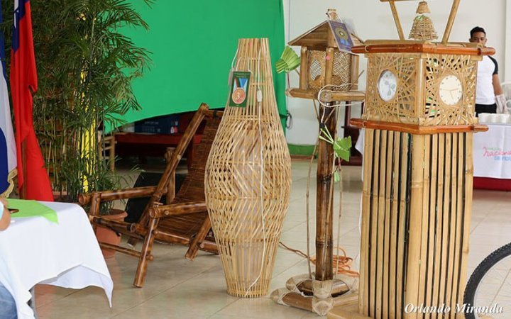 Artesanos demostraran su creatividad en Concurso Nacional de Bambú