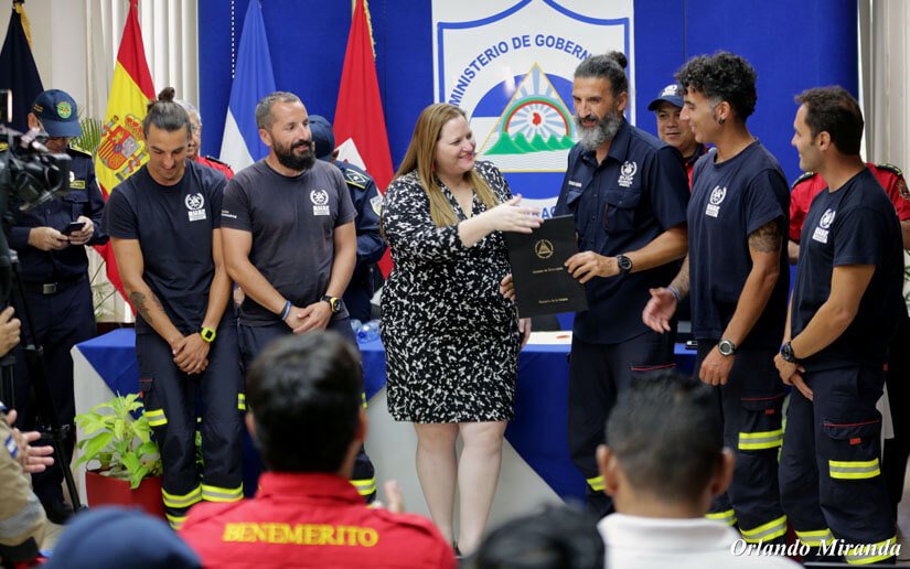 Nicaragua tendrá bomberos capacitados en técnicas de rescates acuáticos