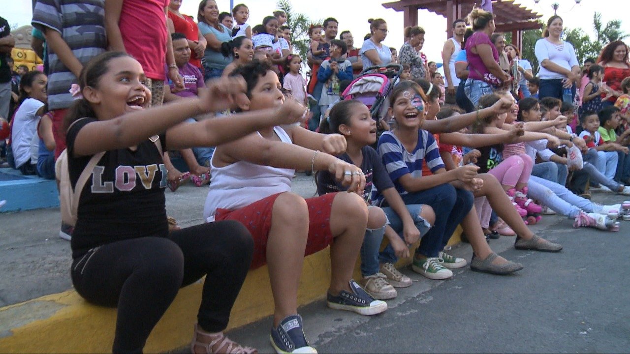 Puerto Salvador Allende celebra a lo grande a la niñez nicaragüense