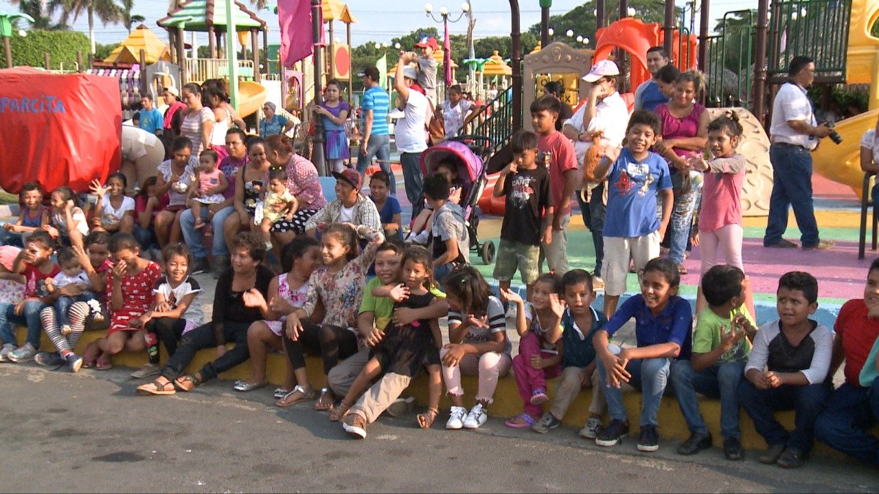 Puerto Salvador Allende celebra a lo grande a la niñez nicaragüense