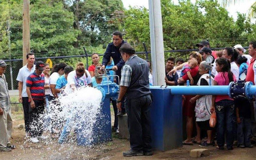 ENACAL inaugura dos obras de agua potable en Estelí