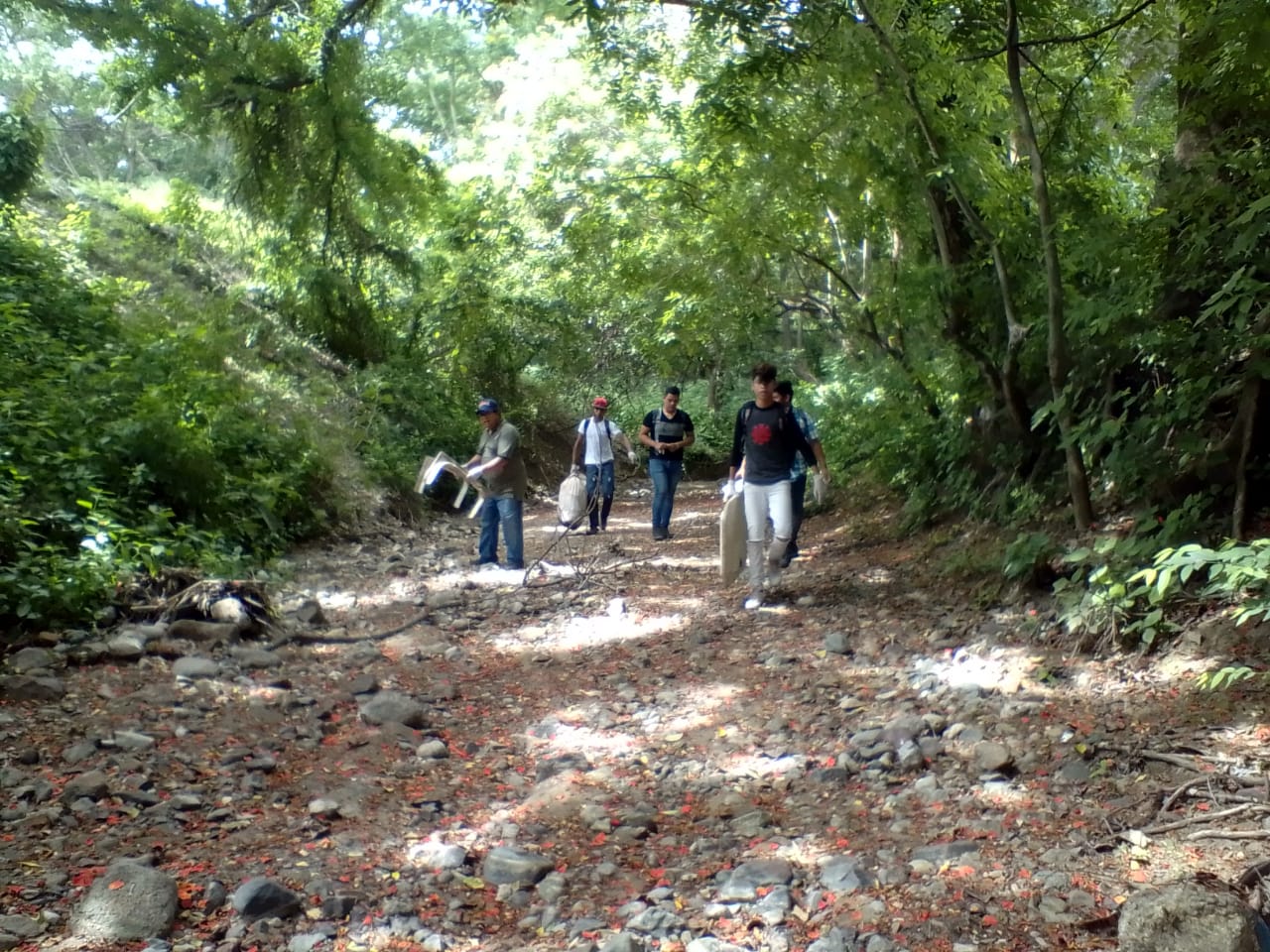 Somoto continúa las jornadas de limpieza en riberas del Río Musunce