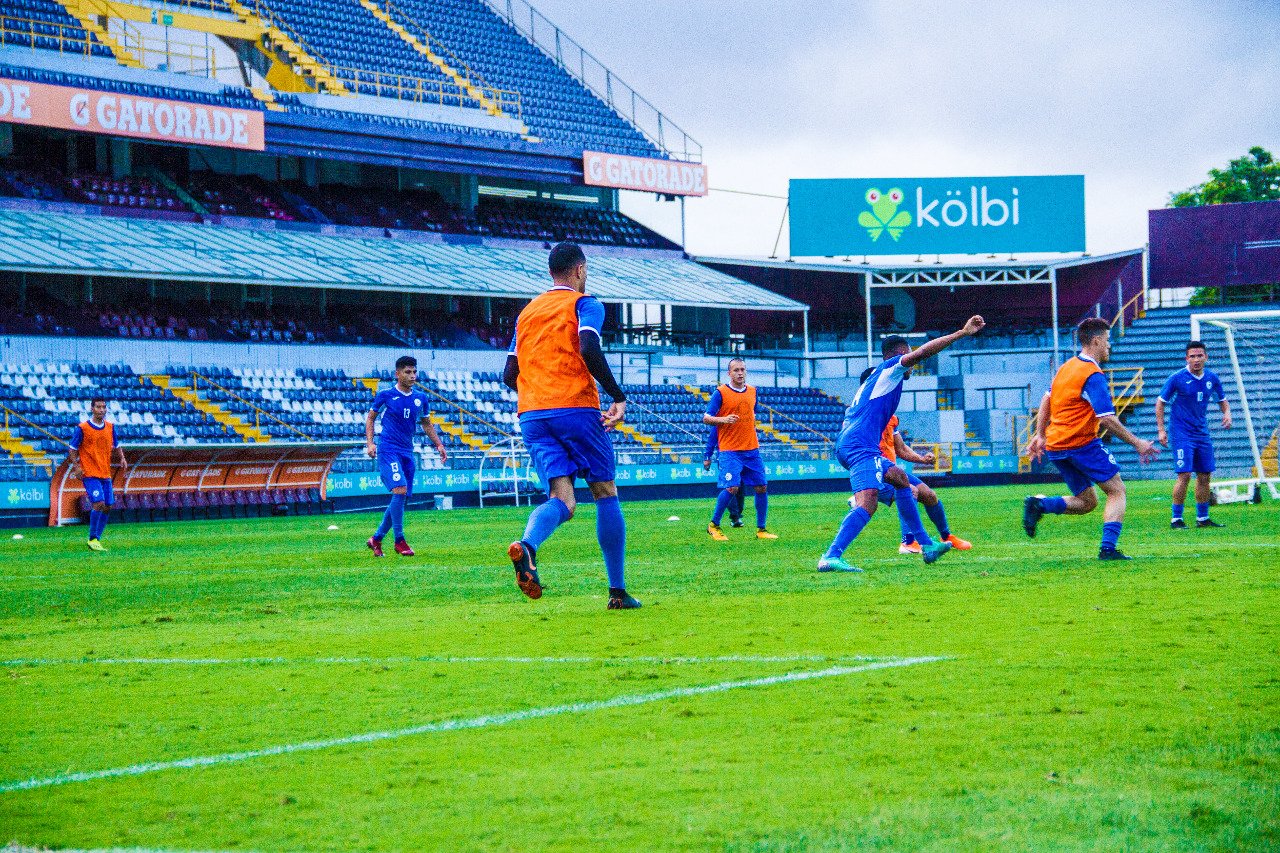 Selección nicaragüense con arduo entrenamiento para Copa Oro