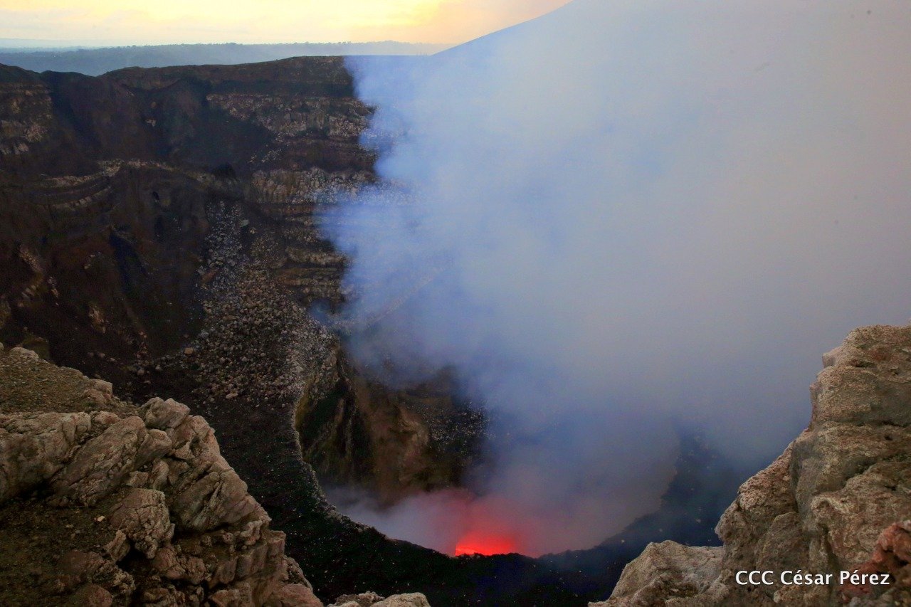 Volcán Masaya, sitio preferido de los turistas en Nicaragua