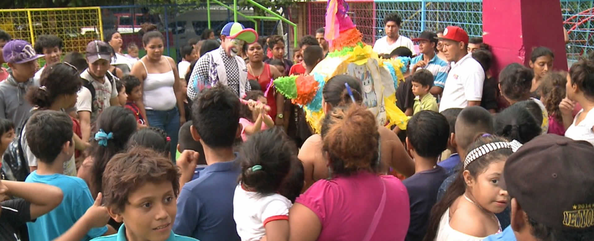 Niñez nicaragüense celebra el Día del Niño en espacios dignos