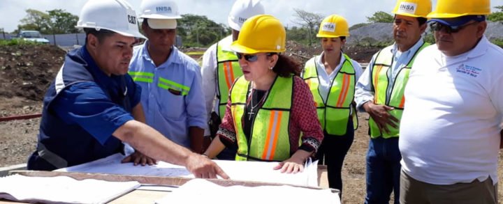 Ministra de Salud visita la construcción del Hospital Primario de Matiguás
