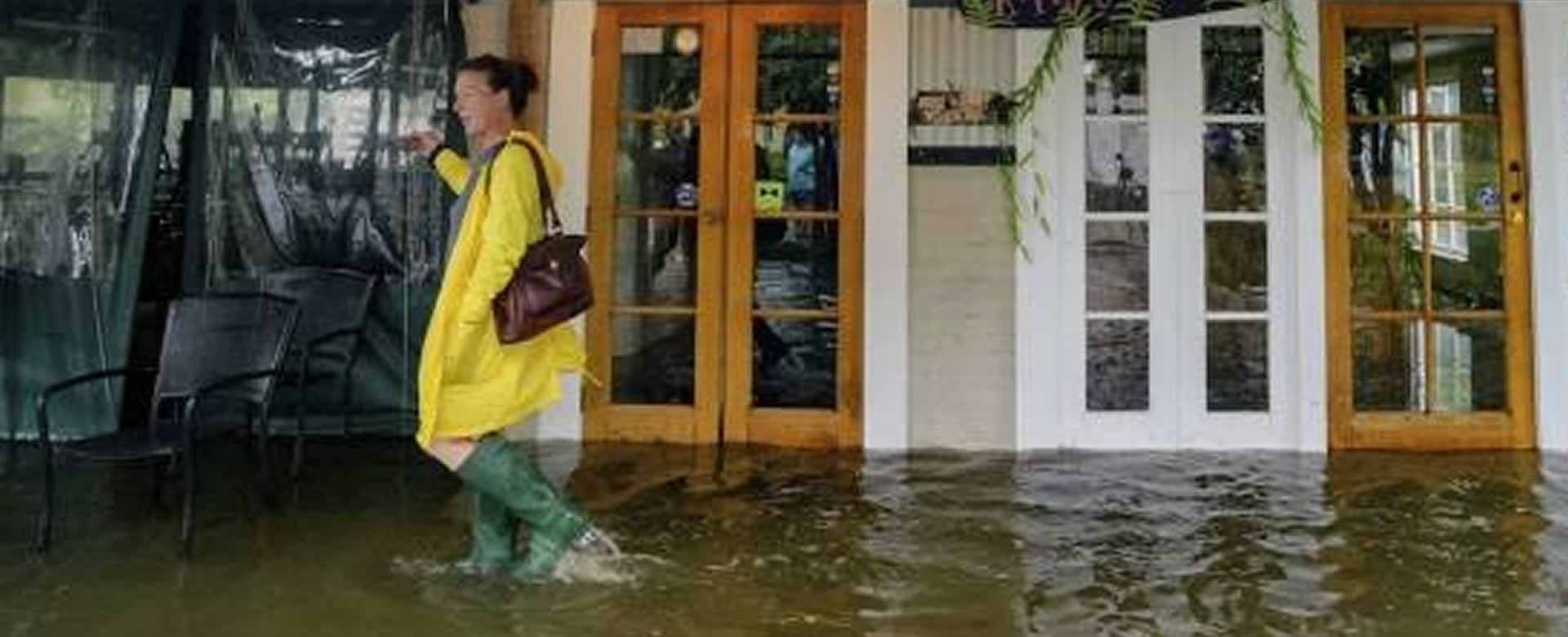 Huracán Barry llega a las costas de Luisiana, Nueva Orleans