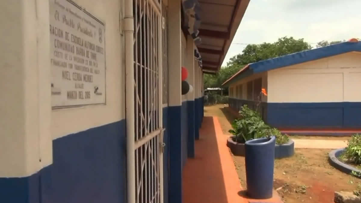 Inauguran el Centro Escolar Alfonso Cortés en San Rafael del Sur