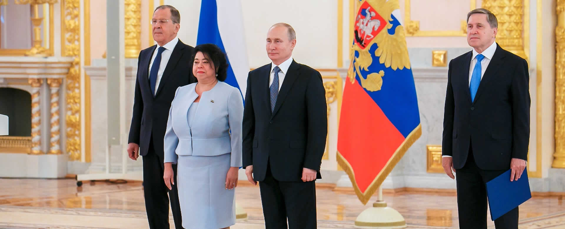 Presidente Putin recibe cartas credenciales de embajadora nicaragüense