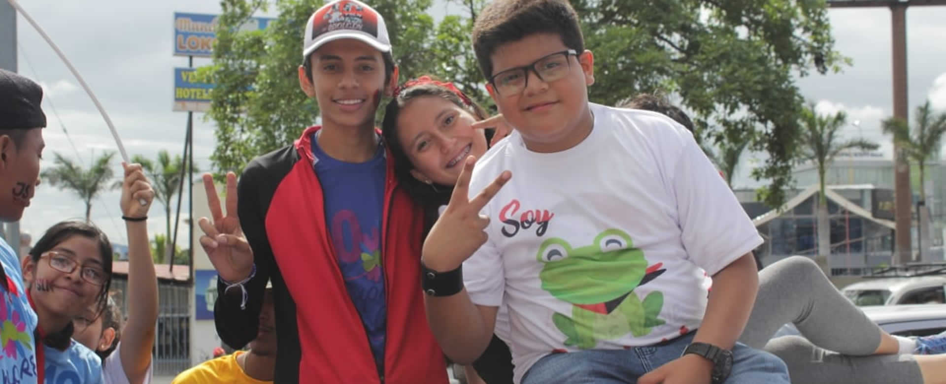 Repliegue reúne familias nicaragüenses desde los niños más pequeños