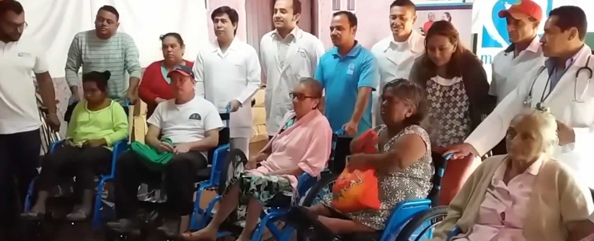 Ministerio de Salud entrega sillas de ruedas en Jinotega