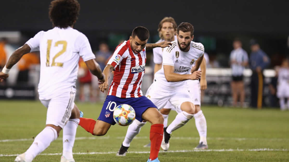 El Atlético humilla al Real Madrid en gira de pretemporada en EEUU