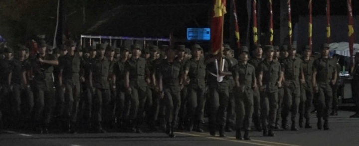 Ejército de Nicaragua realiza practicas nocturnas de cara a su 40 aniversario