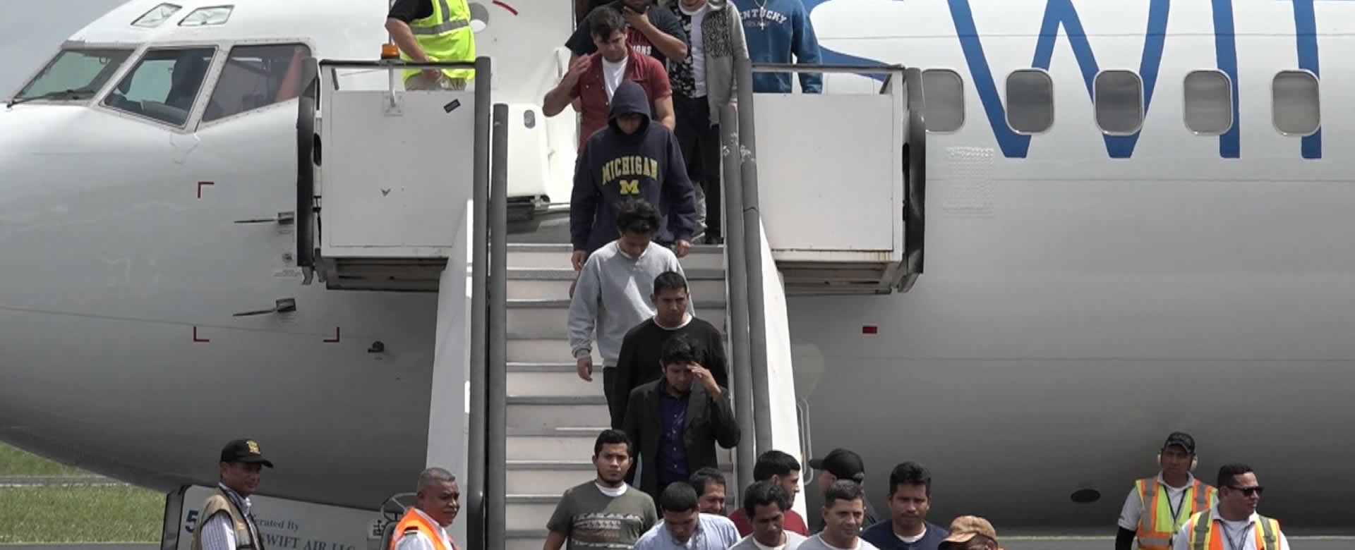 Más nicaragüenses regresan deportados de Estados Unidos