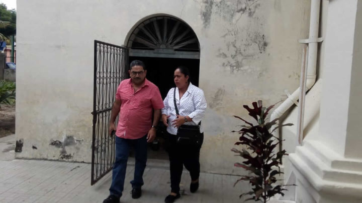 Parroquia Santiago Apóstol sufre daños por fuertes lluvias en Somoto