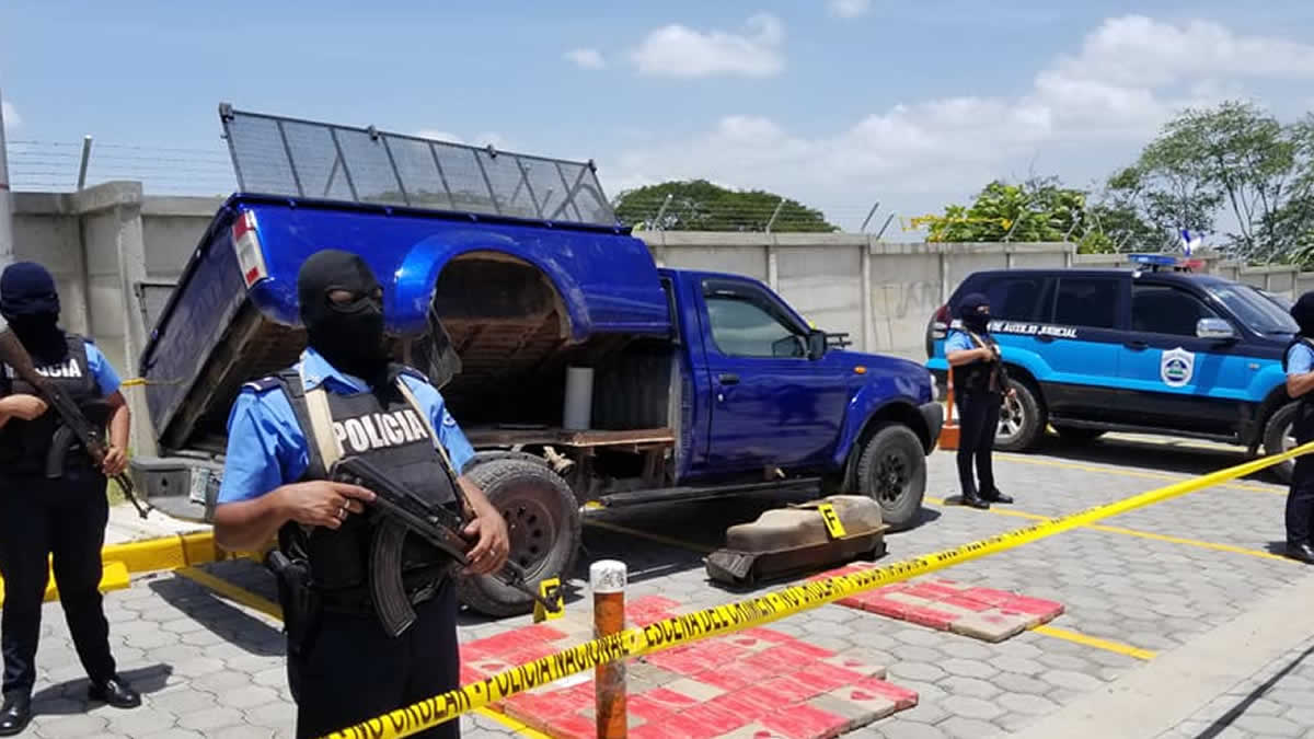 Policía Nacional decomisa 94 paquetes de estupefacientes en Rivas