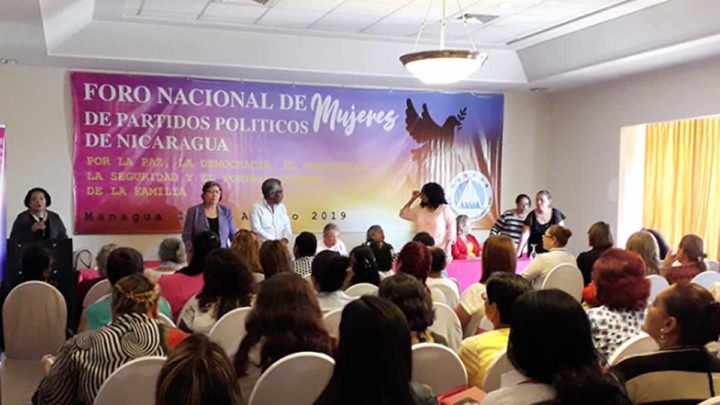 foro regional mujeres nicaragua