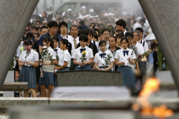 Hiroshima conmemora 74 aniversario del lanzamiento bomba atómica