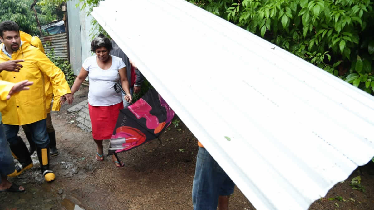 Alcaldía de Managua brinda soluciones a familias afectadas por lluvias