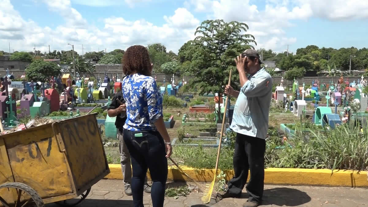 Alcaldía de Managua impulsa jornada de limpieza en los cementerios