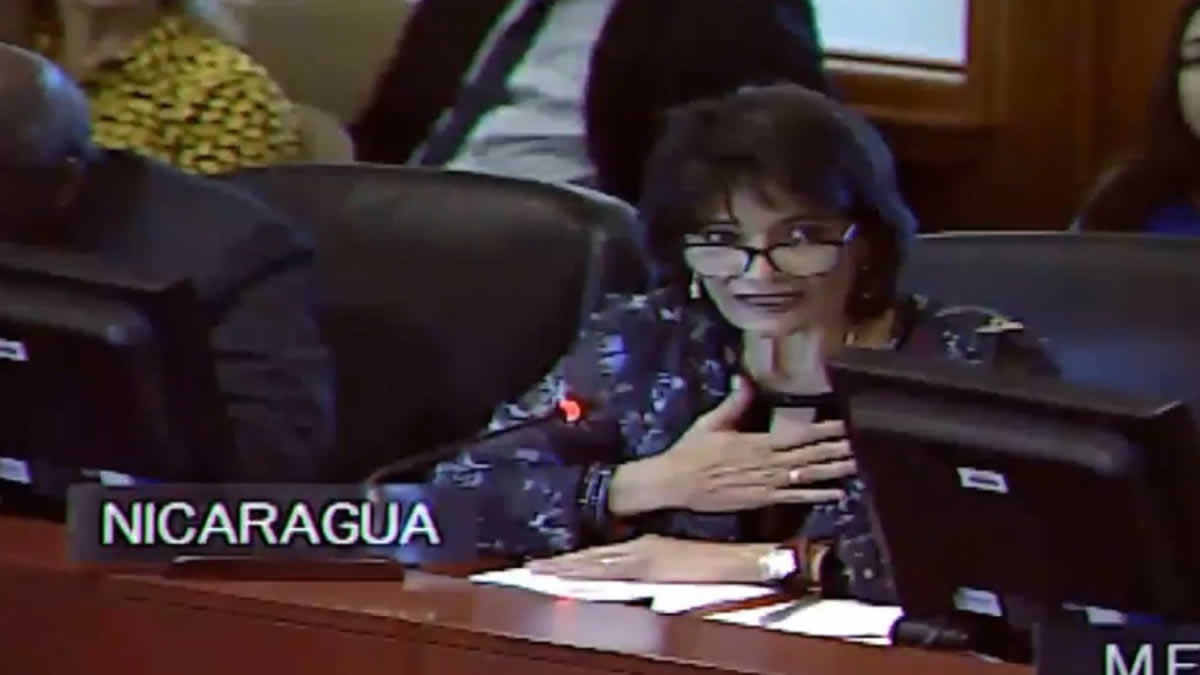 Embajadora Ruth Tapia destaca logros en Nicaragua ante la OEA