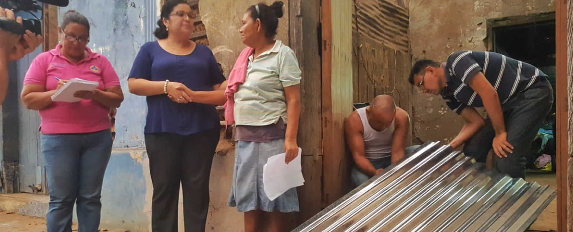 Gobierno Sandinista familias colapso