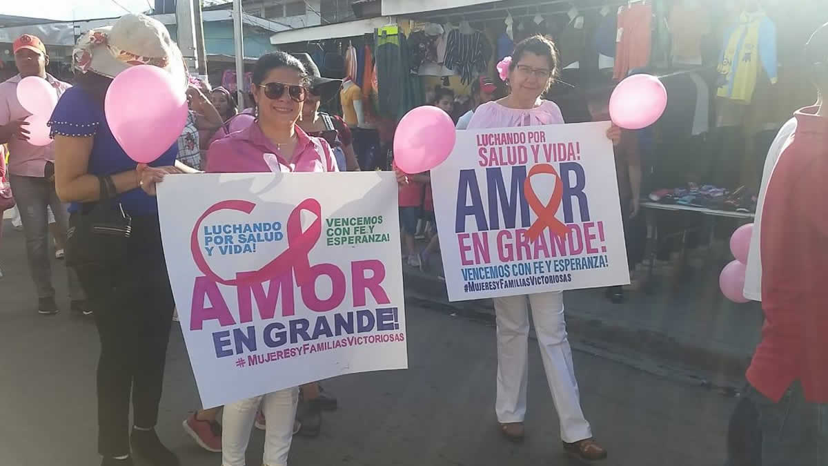 Esteli: Caravana en el día mundial de la lucha contra el cáncer de seno