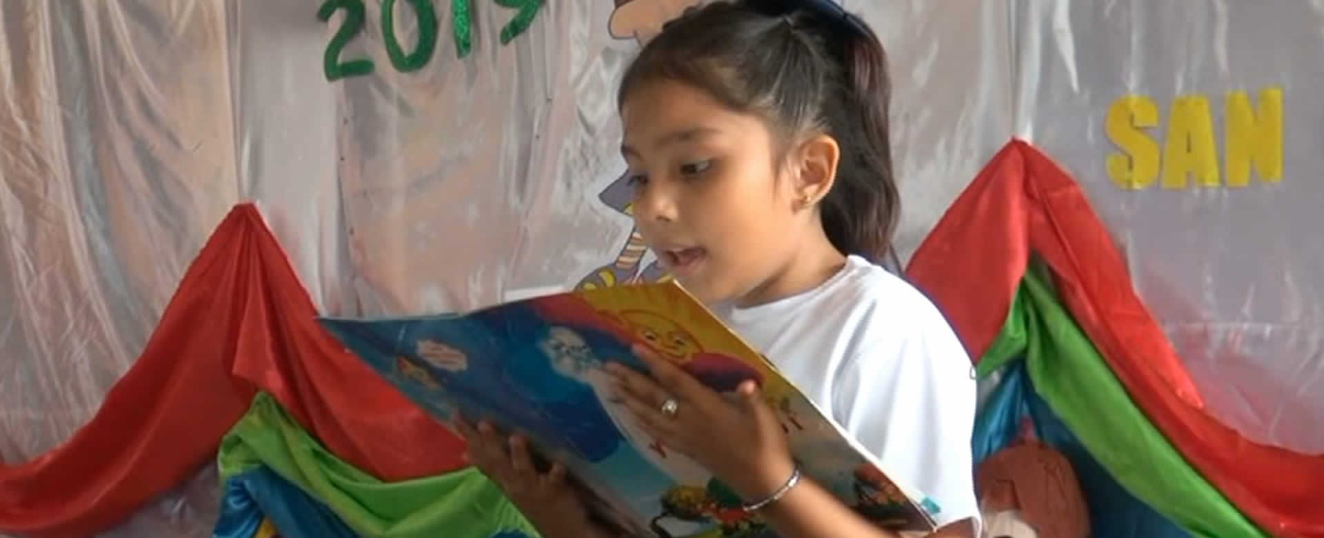 MINED promueve el hábito de lectura en niños de San Rafael del Sur