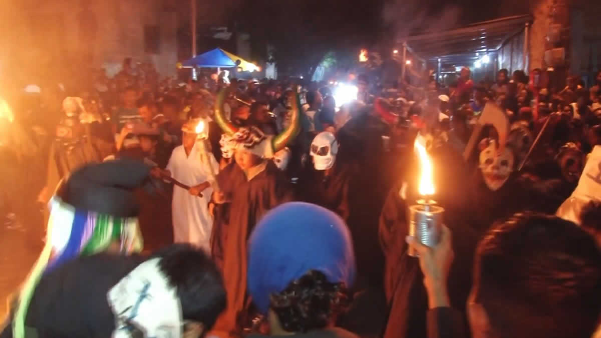 Masaya Tradicional procesión de Agüizotes llenarán las calles de terror