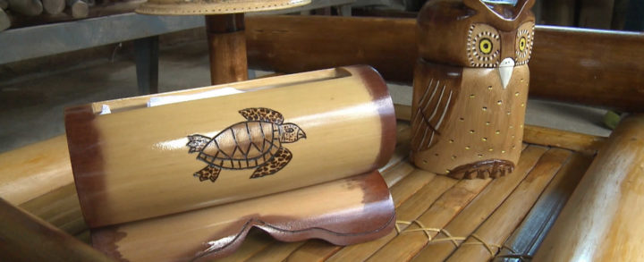 Realizan en Nicaragua el tercer concurso de artesanías de bambú