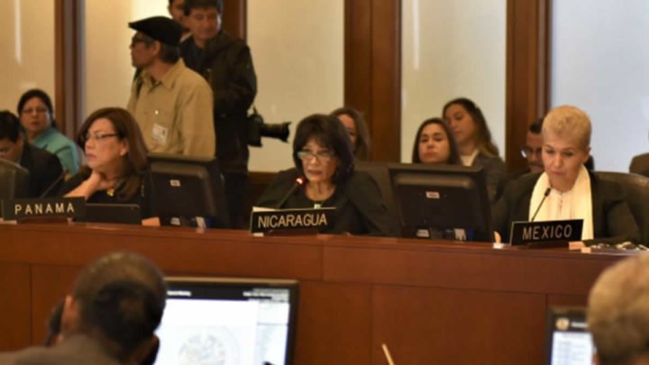 Nicaragua OEA procesos soberanos