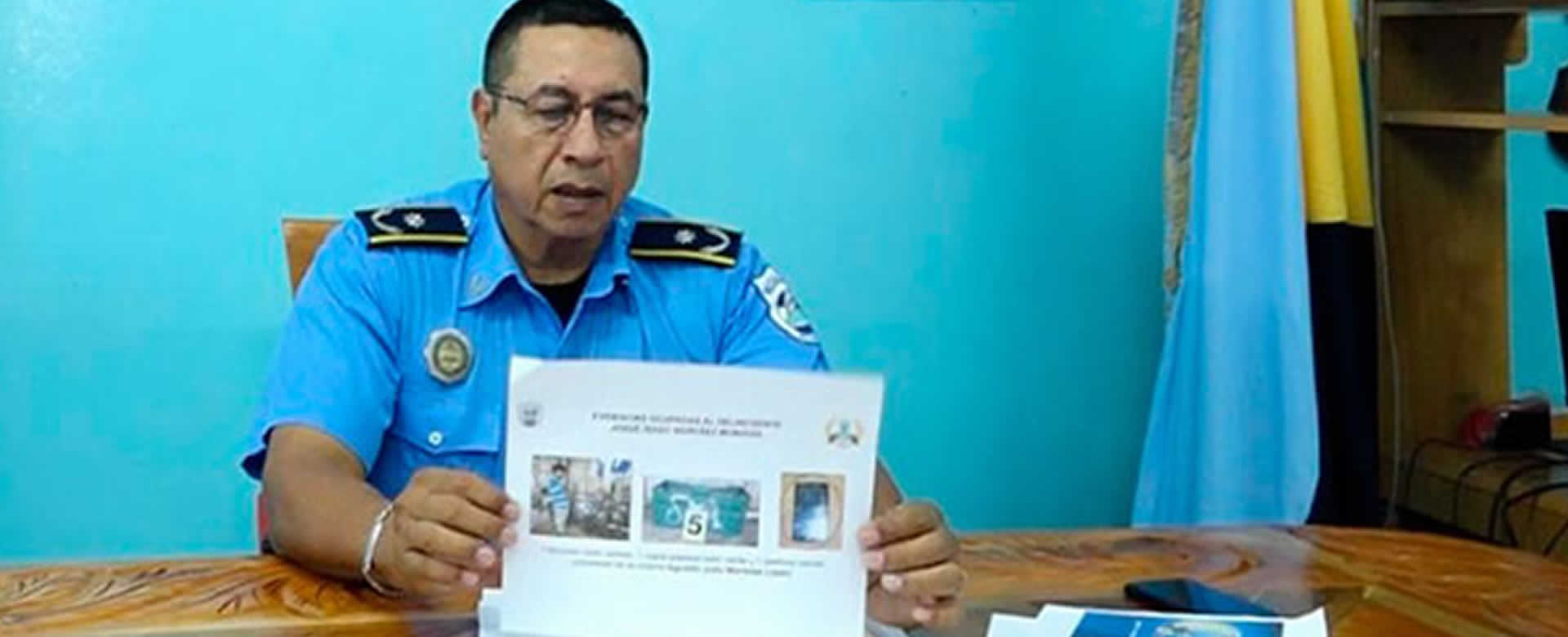 Policía Nacional presenta a presunto autor de asesinato en Nandasmo