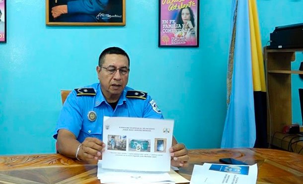 Policía Nacional presenta a presunto autor de asesinato en Nandasmo   