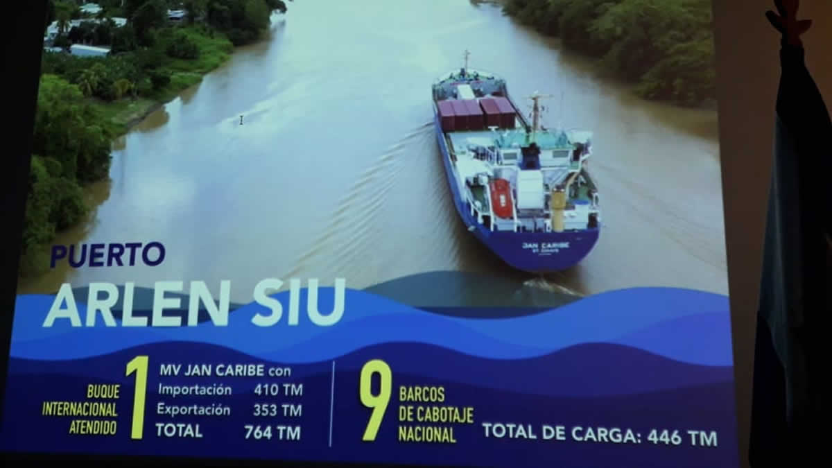 Puertos de Nicaragua reciben 18 buques internacionales