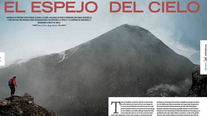 Revista española belleza volcánica 