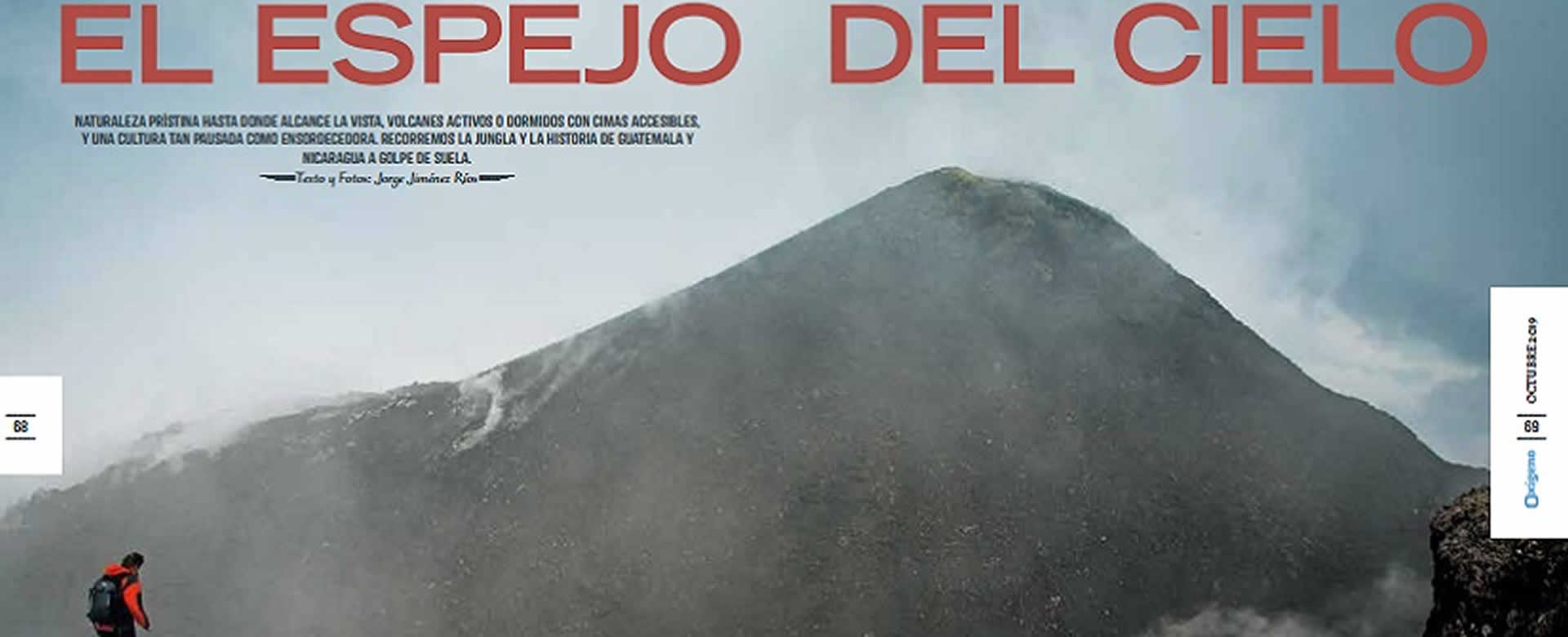 Revista española belleza volcánica
