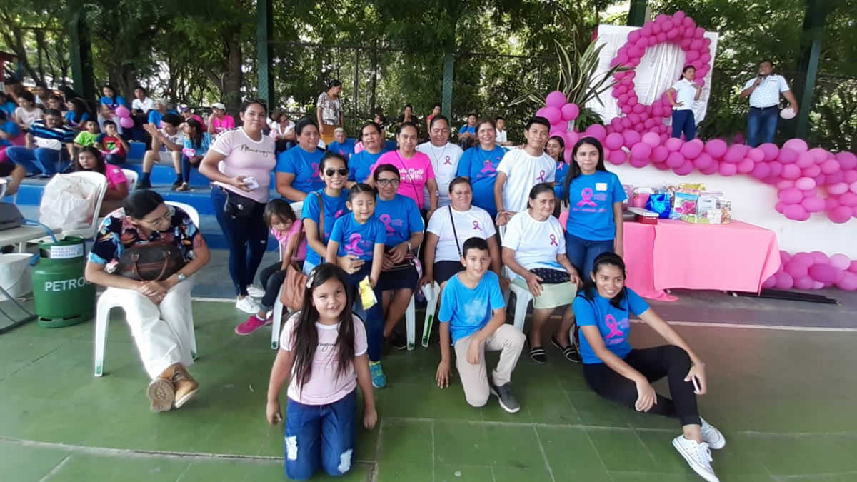 Somoto Caminata por el día mundial de lucha contra el cáncer de mama