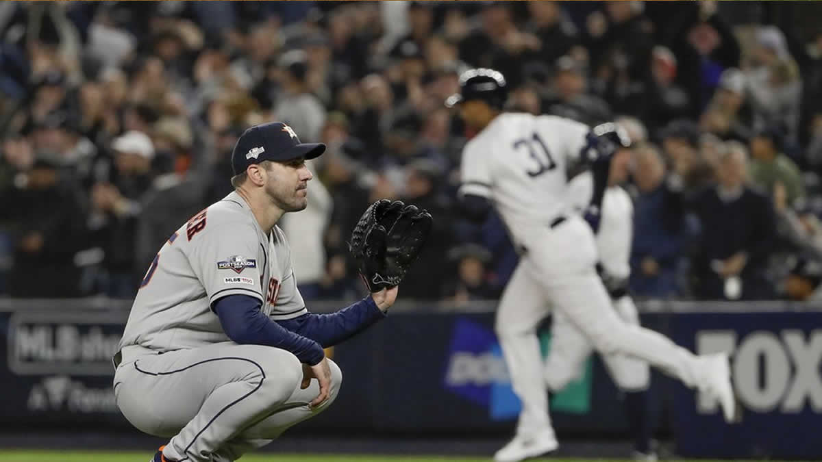 Los Yankees de Nueva York aún con vida en la serie contra Houston