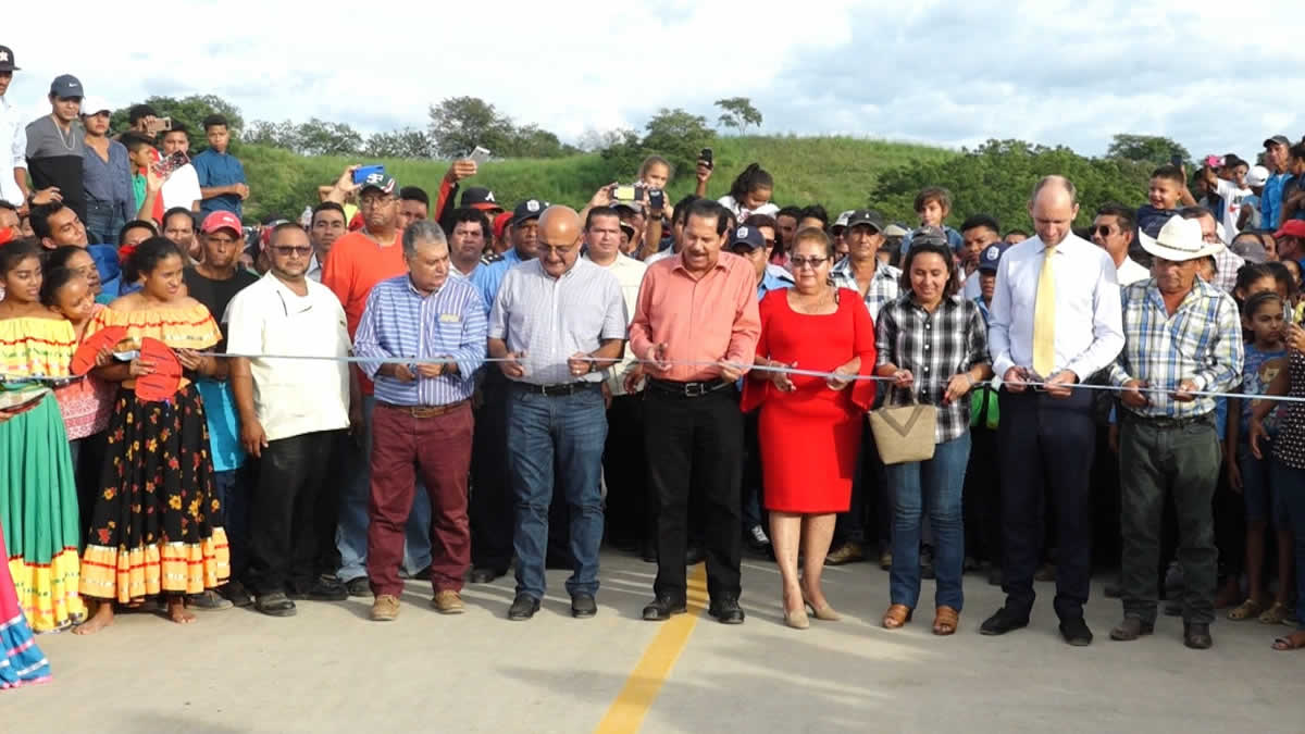 Chinandega: MTI inaugura nuevo Puente Rodeo Grande en Somotillo