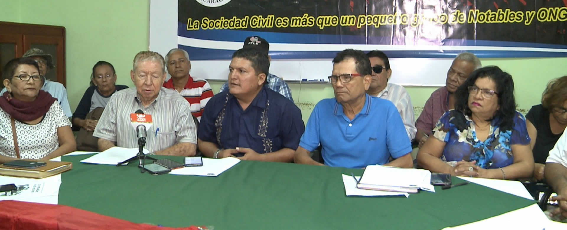 Coordinadora Social respadan al gobierno de Nicaragua