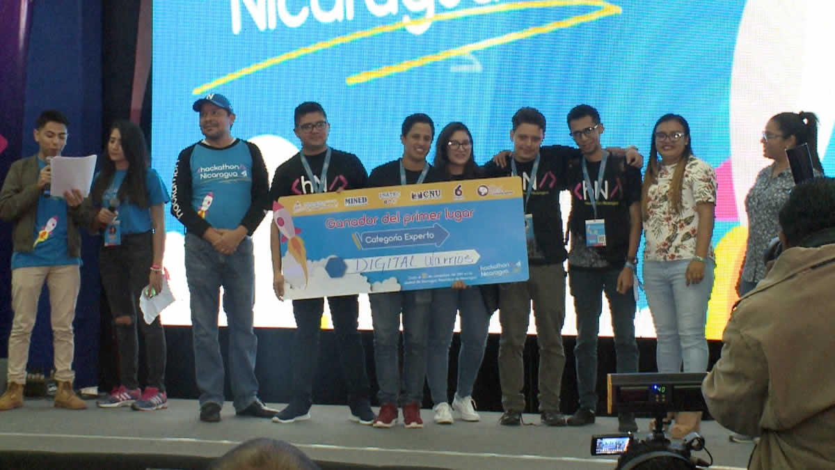Finaliza la III edición de la plataforma “Hackathon Nicaragua 2019”
